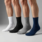 PREMIUM BAMBOO FIBRE MID-CALF SOCKS
