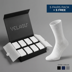 PREMIUM BAMBOO FIBRE MID-CALF SOCKS