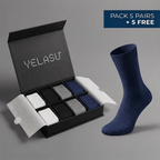 PREMIUM BAMBOO FIBRE MID-CALF SOCKS