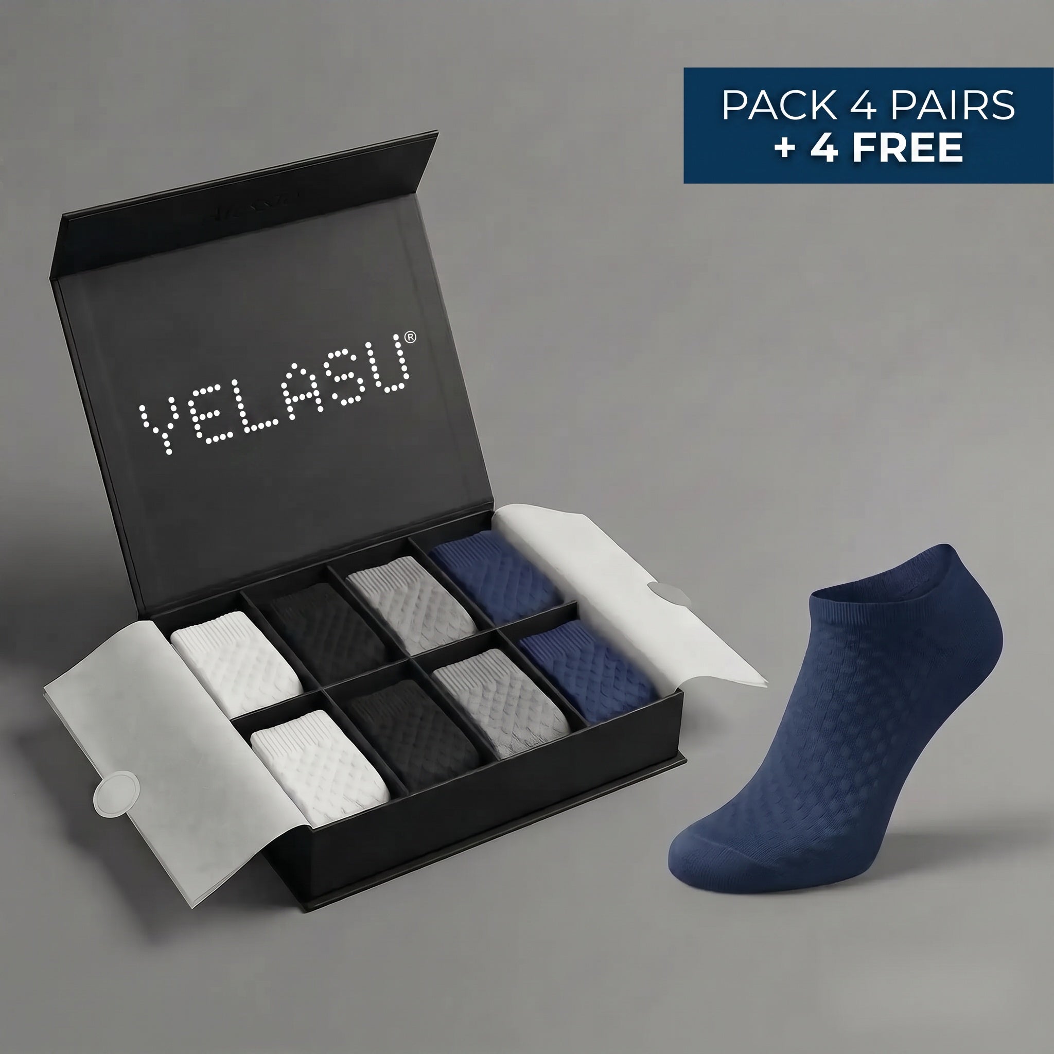 PREMIUM BAMBOO FIBRE ANKLE SOCKS